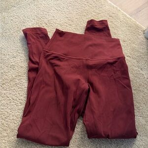 Lululemon align merlot color